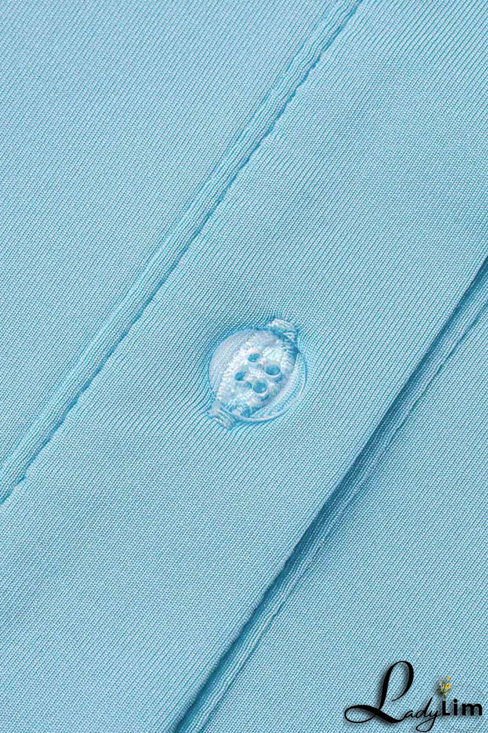 Apricot Casual Solid Patchwork Fold O Neck Straight Dresses