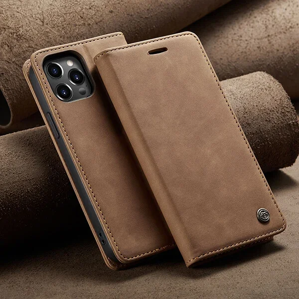Flip Phone Leather Case