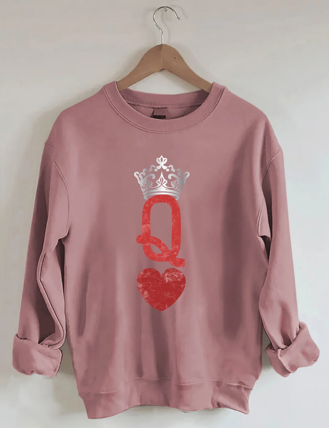 Queen Of Hearts Sweatshirt