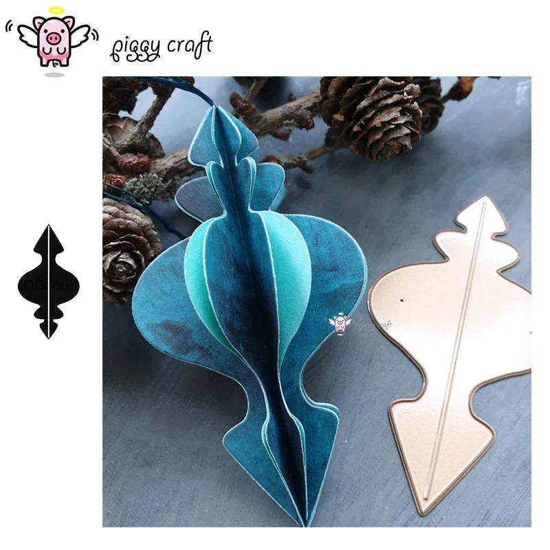 Piggy Craft metal cutting dies cut die mold 8 Kinds of 3D flowers Scrapbook paper craft knife mould blade punch stencils dies