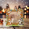 Special Shape Little Tiger 5D DIY Diamond Art Tabletop Decor for Home Office