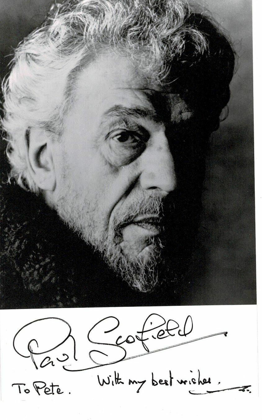 Paul Scofield signed autographed Photo Poster painting! AMCo! 14750