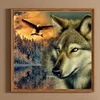 Wolf-Peinture Diamant Foret Rond-40*40CM