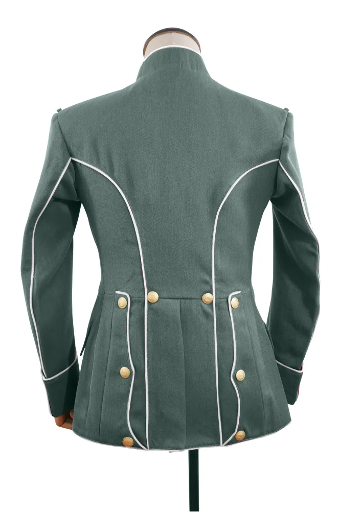   Empire German Uhlan white pipped officer gabardine tunic ULANKA German-Uniform