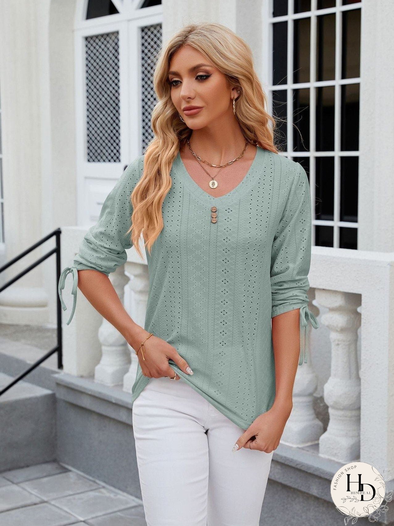 Versatile Knit Mock Neck T-Shirt