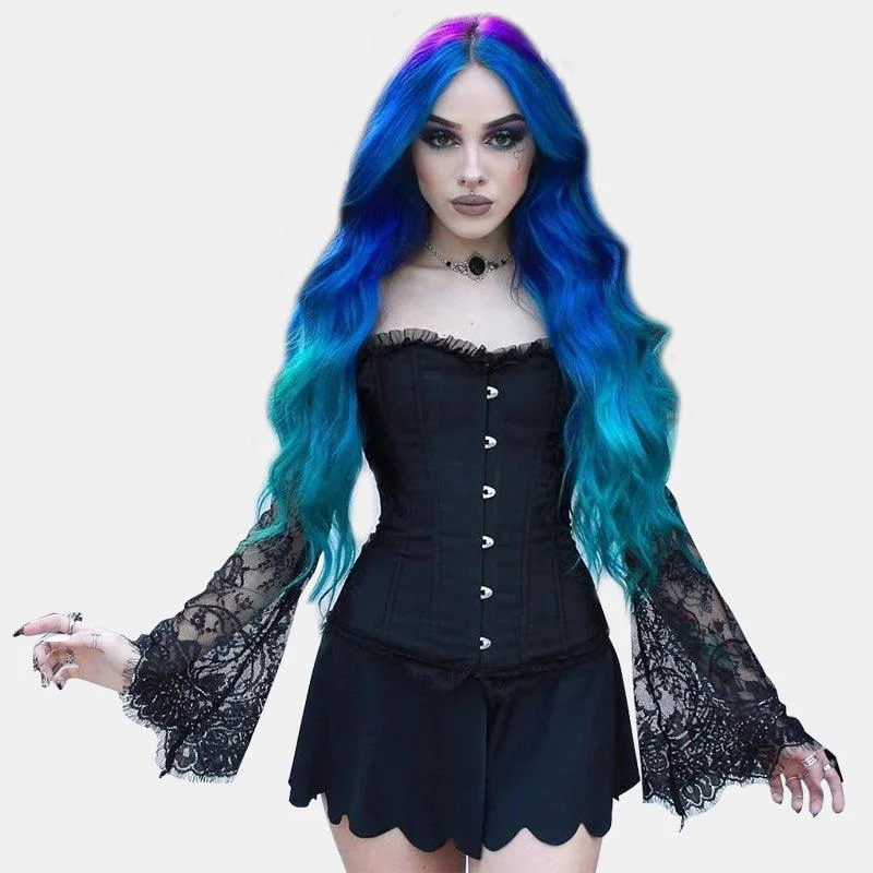 Off Shoulder Lace Corset Top