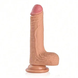 7.48 Inch Realistic Dildo with Strong Suction Cup for Hands-Free Play