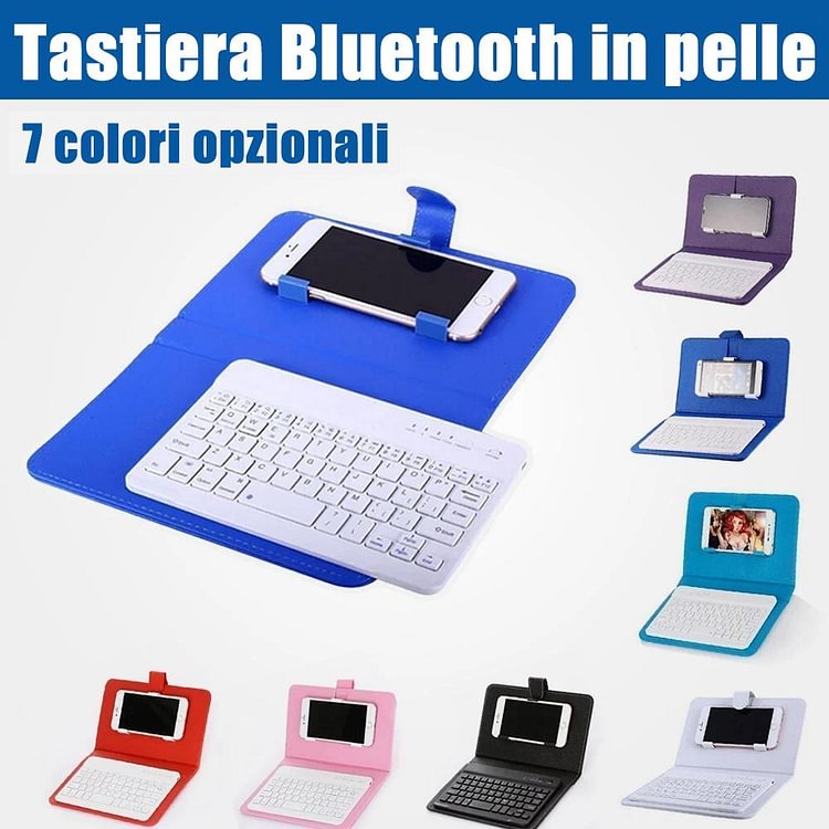 Mini tastiera Bluetooth per iPhone-Android