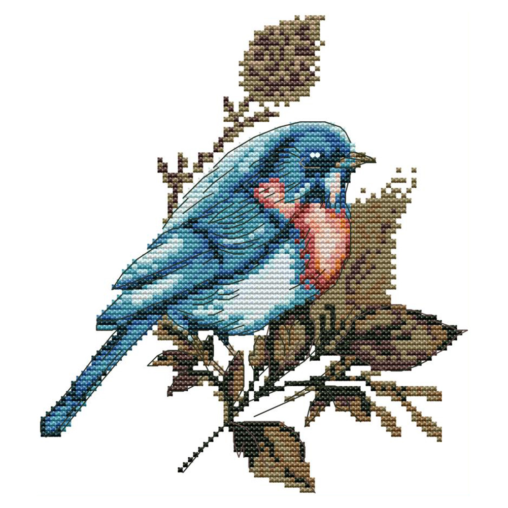 

Animals - 14CT Stamped Cross Stitch - 20*22CM, 501 Original