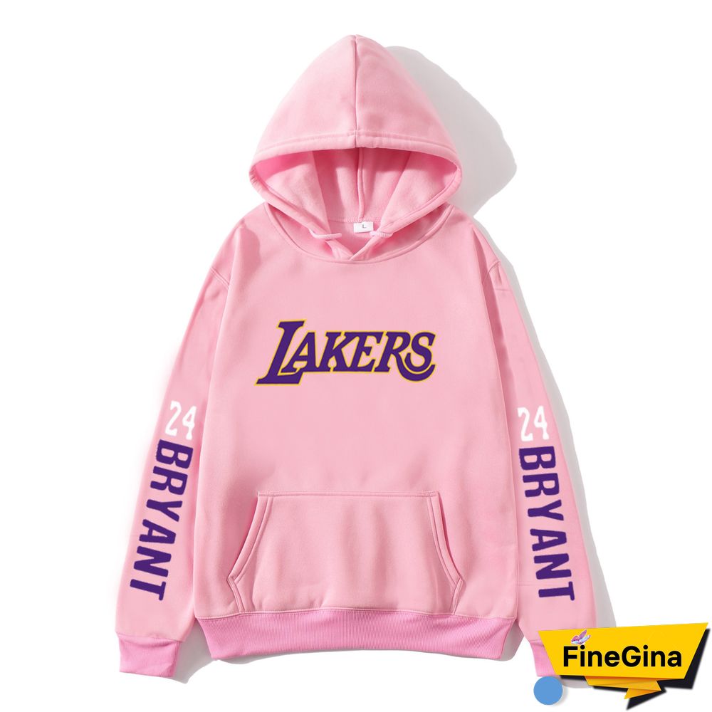 Nba Sweatshirt Lakers Bryant 24 Men's And Women's Sweatshirt