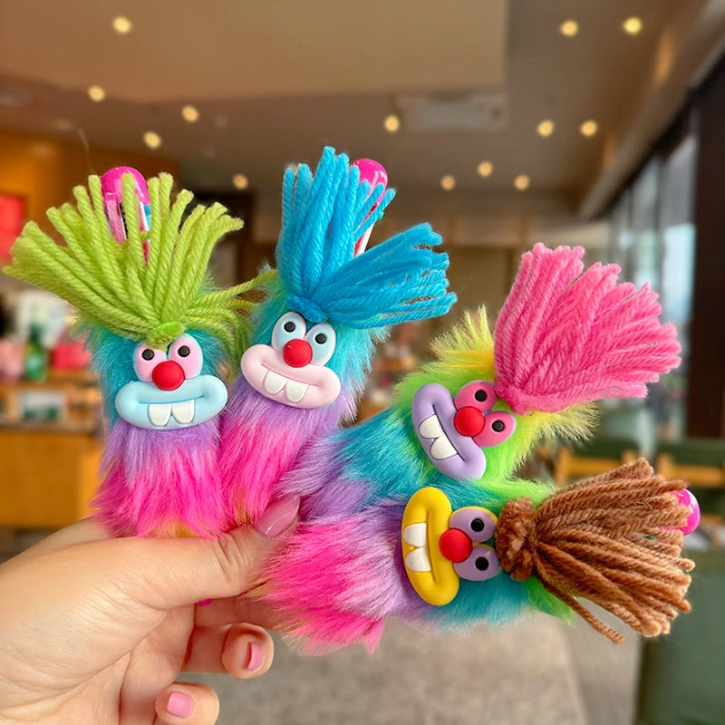 1 Piece Animal Class Learning Daily Plush Casual Cute Minimalist Ballpoint Pen