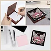Wooden DIY Winged Flower Diamond Painting Kit Note Box with 160 Papers Gifts