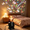 8-in-1 LED Projector Night Lamp Christmas Snowflake Galaxy Ocean Star