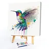 Colorful Bird-Paint By Numbers Acrylic Painting 40*40CM
