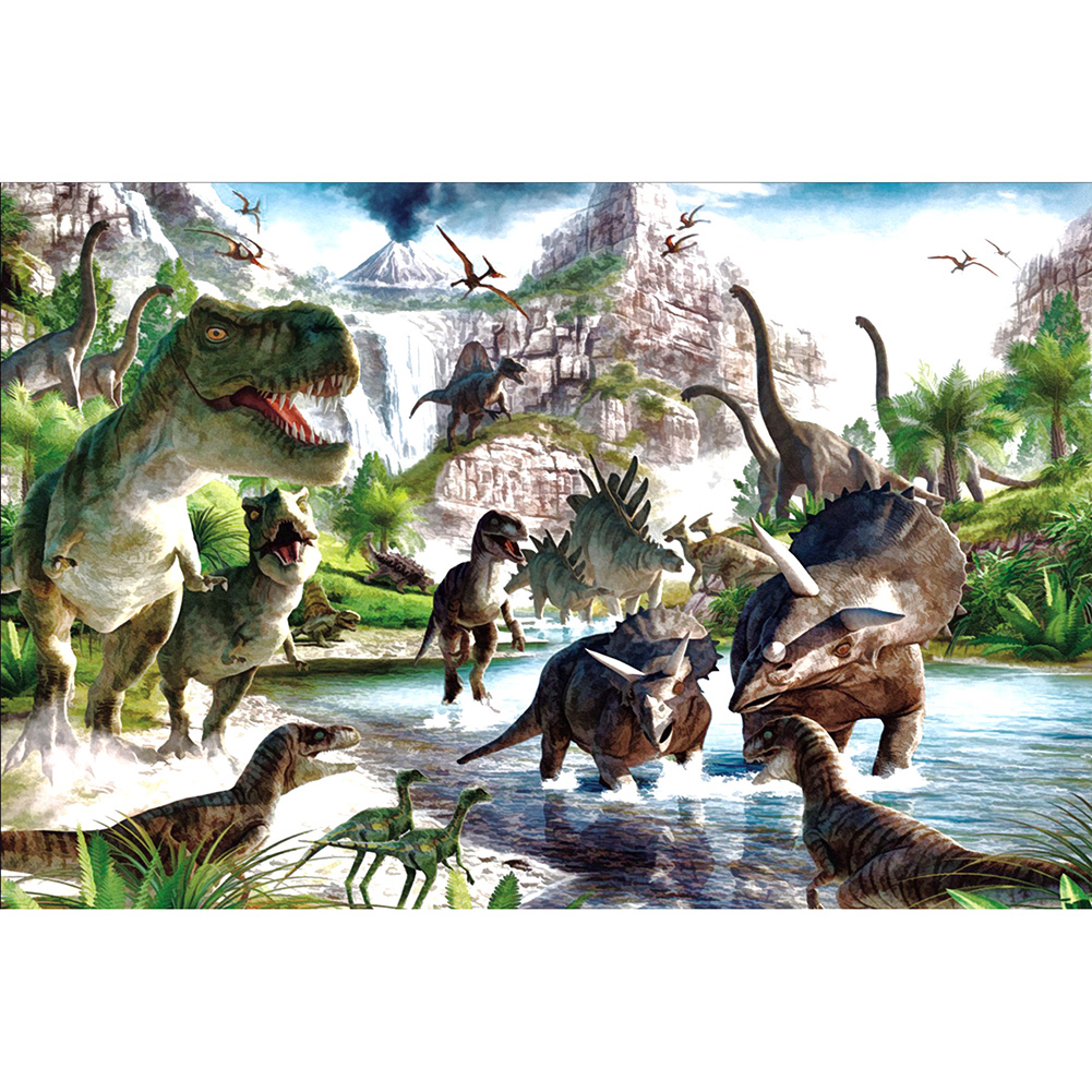 

Dinosaurs - 1000 Pieces Jigsaw Puzzle, 501 Original