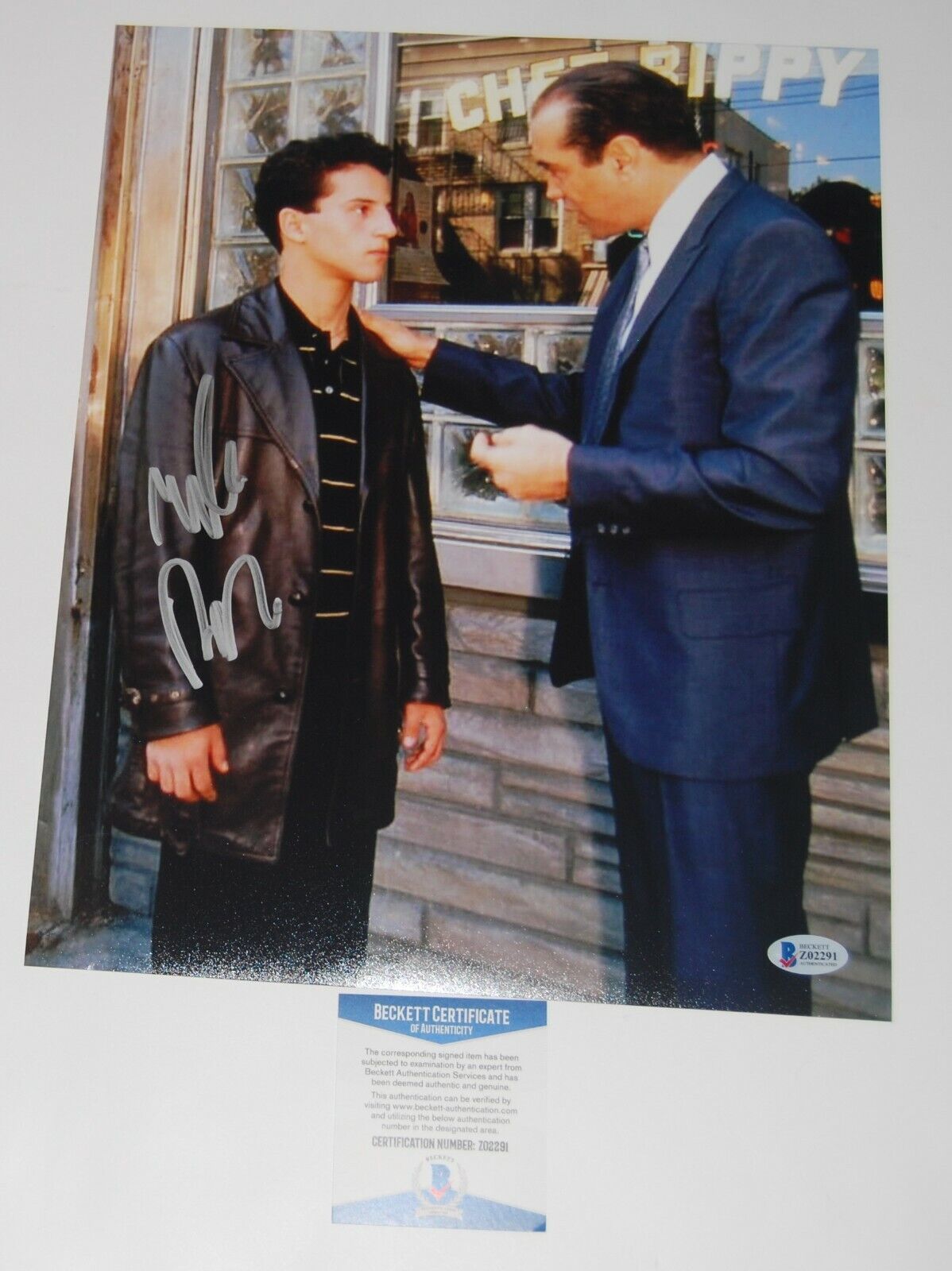 LILO BRANCATO signed (A BRONX TALE) *PROOF* Movie 11X14 Photo Poster painting BECKETT BAS #7