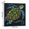 Framed Turtle - DIY Button Art Painting Kit for Creativity DIY Pearl Dot Crafts for Gift Home Wall Decor 30*30CM