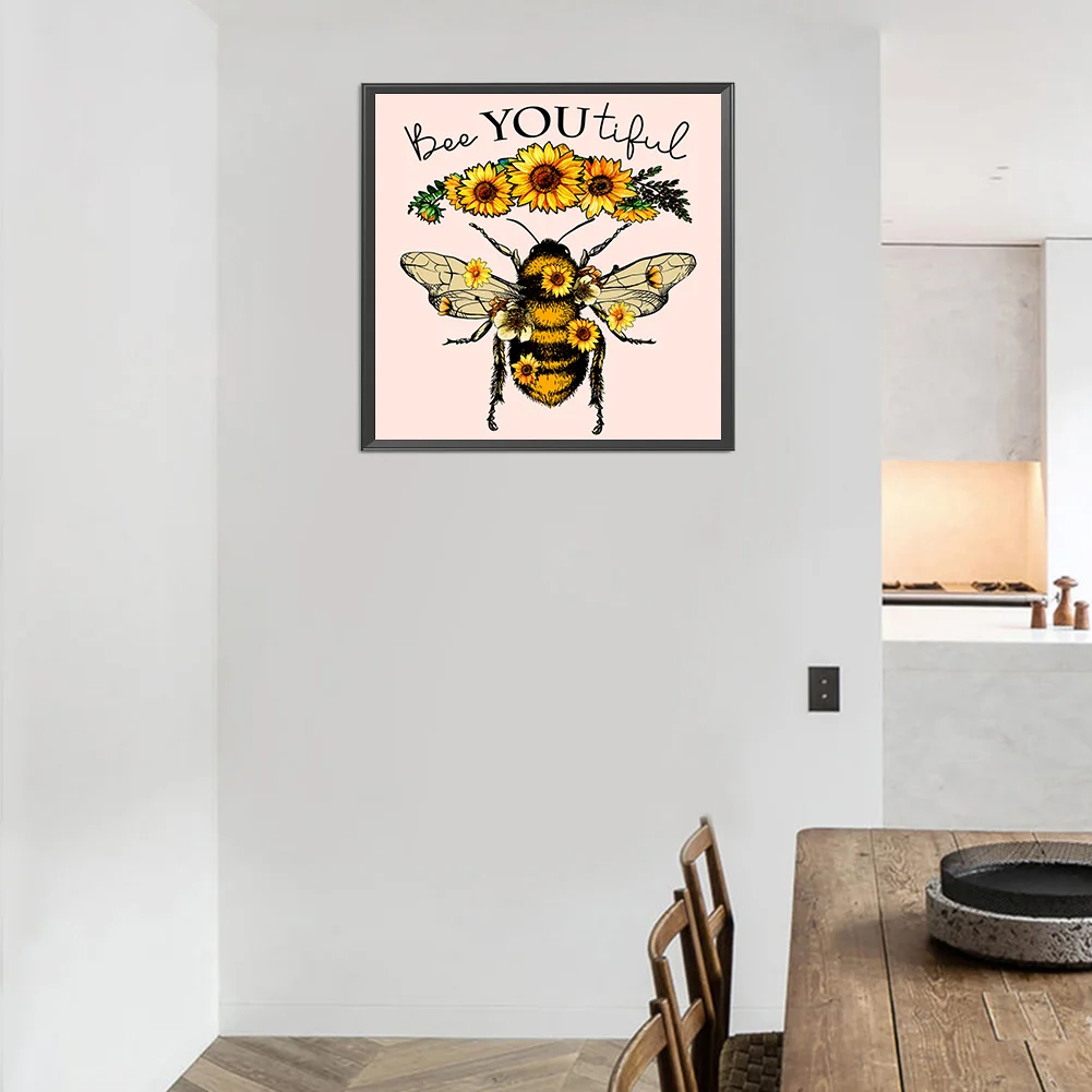 Full Round Diamond Painting 30*30cm - Bee