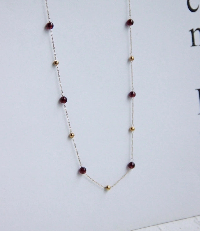 Vintage Style Geometric 304 Stainless Steel Titanium Steel Glass Bead 18K Gold Plated Gold Plated Choker