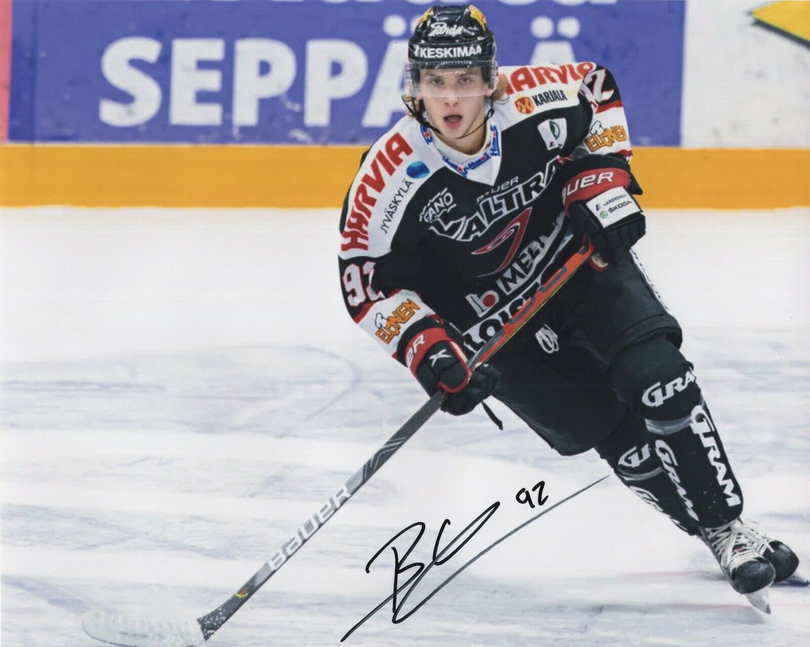 BRAD LAMBERT SIGNED AUTOGRAPH JyP HT Jyvaskyla FINLAND 8X10 Photo Poster painting