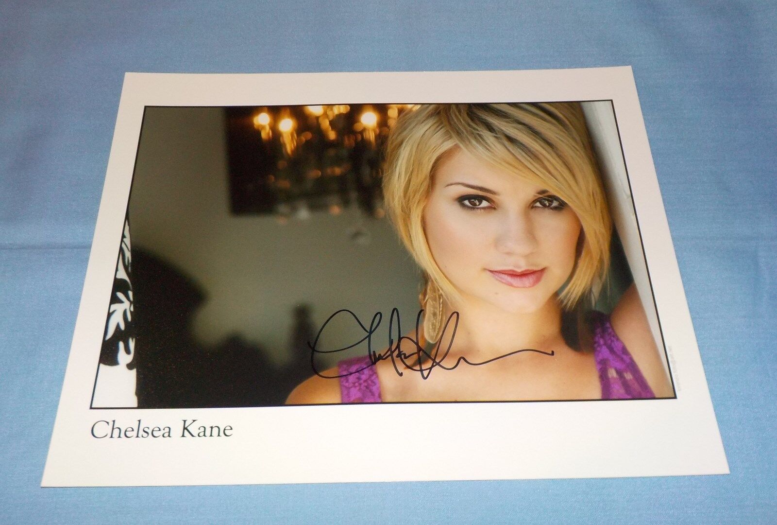 Chelsea Kane Signed Autographed 8x10 Photo Poster painting Actress Singer Jonas