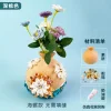 Wooden Vase Solid Mosaic Art Handmade Pasting Material Pack DIY Creative Decoration Kit
