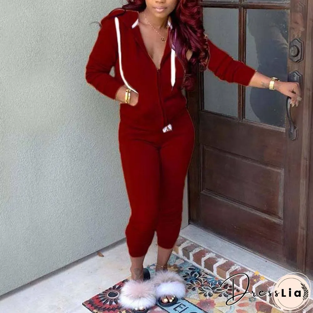 Autumn Tracksuit Women Sets Sweat Suits Ladies Winter Two Piece Outfits Female Joggers
