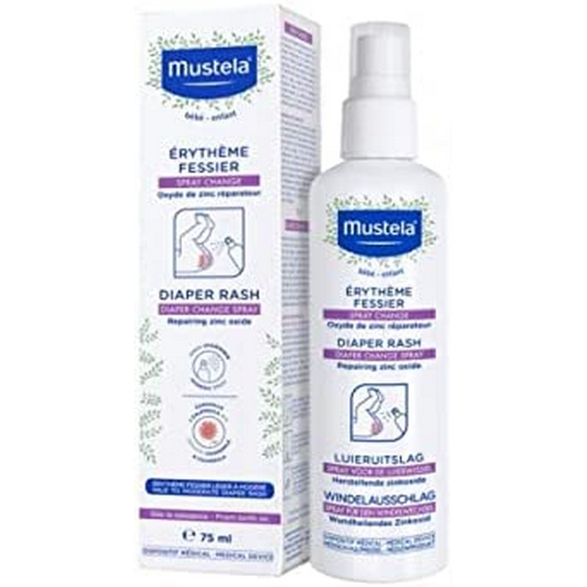 Anti-redness Spray Mustela Ni&ntilde;o Babies 75 ml