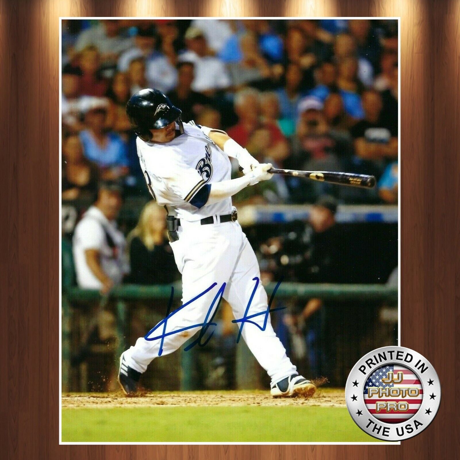 Keston Hiura Autographed Signed 8x10 Photo Poster painting (Brewers) REPRINT