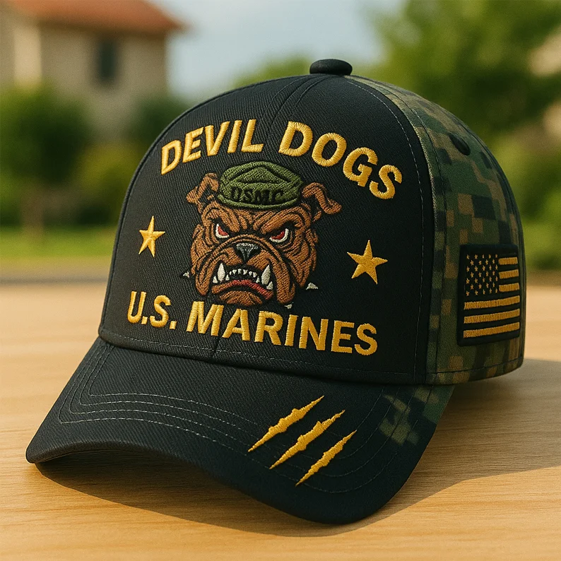 USMC "Devil Dog" Commemorative Cap