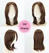 Straight Soft And Shoulder-Length Bob Wig