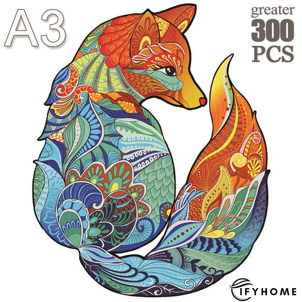 Animal Puzzle 3D Wooden Jigsaw For Kids Toys Family Educational Games Holiday Gifts | IFYHOME