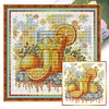 Vitamin C Drink-14CT Stamped Cross Stitch 17*17cm/6.69*6.69in tapestrymarket