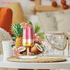 2D Flat Acrylic Ice Cream Fruit DIY Desktop Diamond Art Kits for Adults Beginner