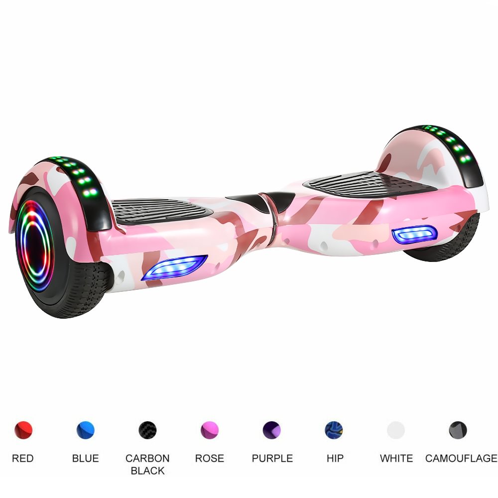 pink camo hoverboard