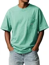 Men's Loose Breathable Pocket T-Shirt