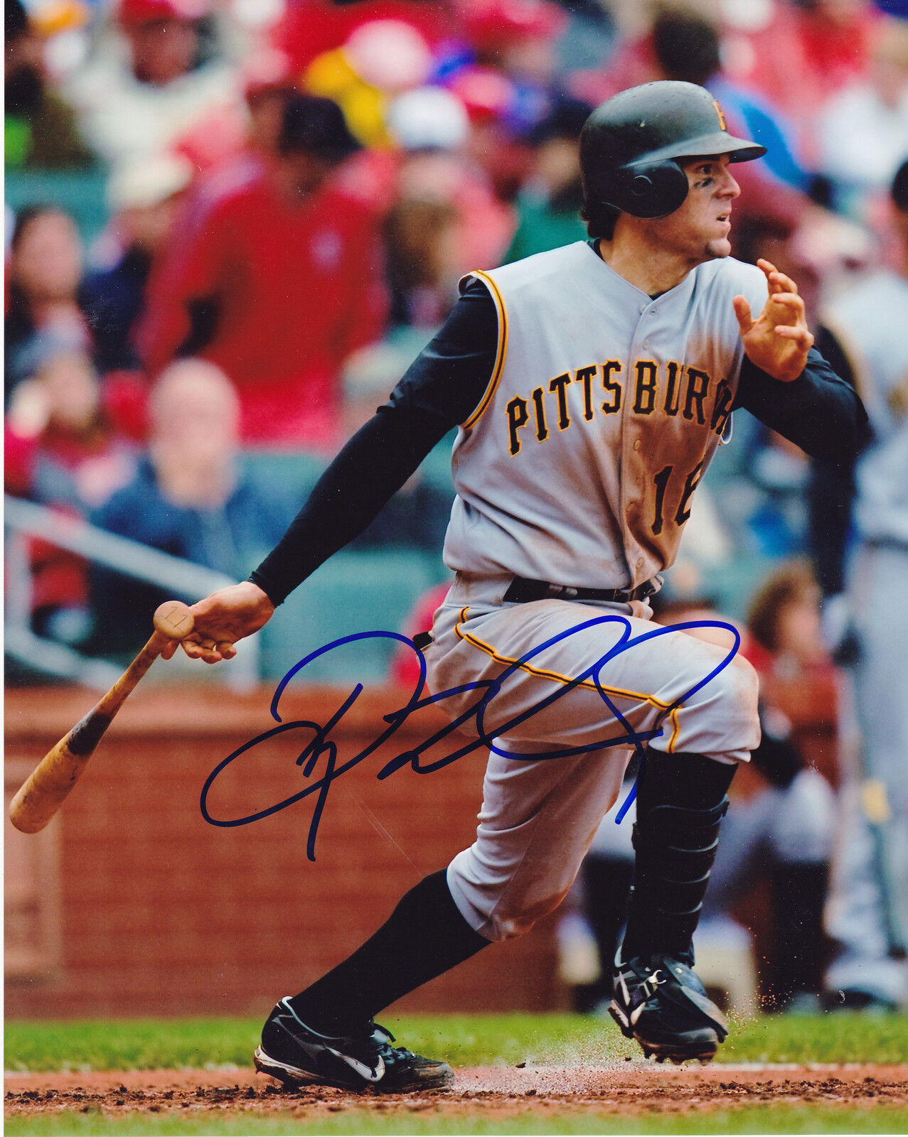 DOUG MIENTKIEWICZ PITTSBURGH PIRATES ACTION SIGNED 8x10