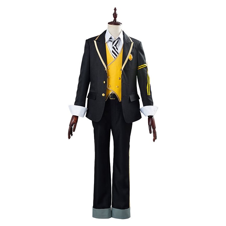 Twisted Wonderland Halloween Carnival Costume Ruggie Bucchi Uniform Outfit Cosplay Costume for Adult