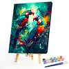 (Big Size)Macaw-Paint by Numbers Acrylic Painting 40*60CM