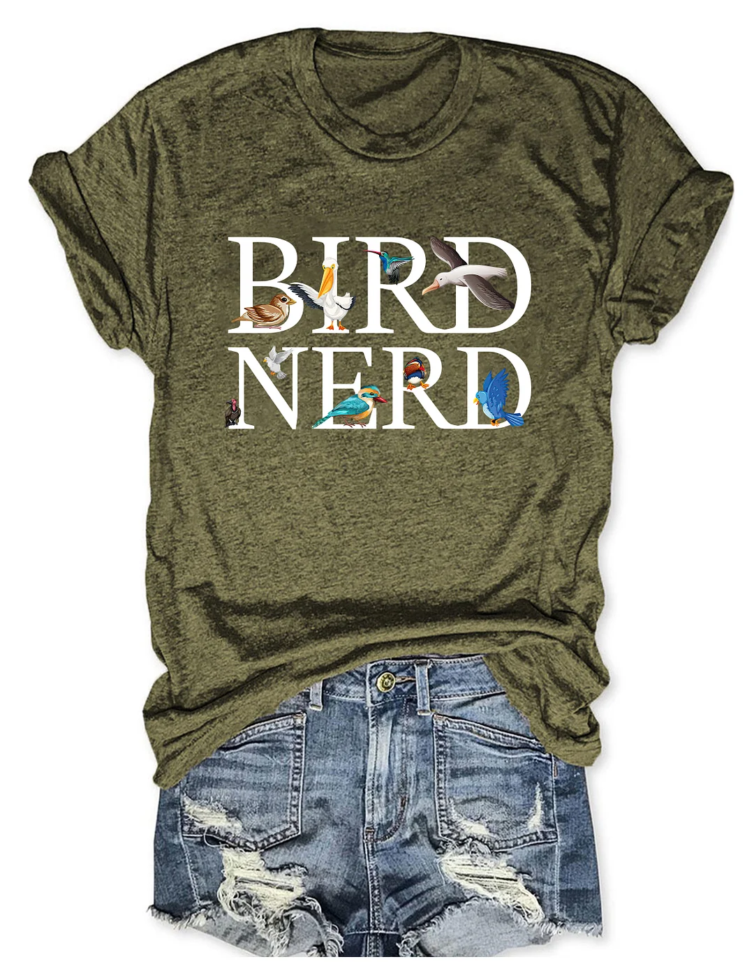 Bird Nerd T-shirt