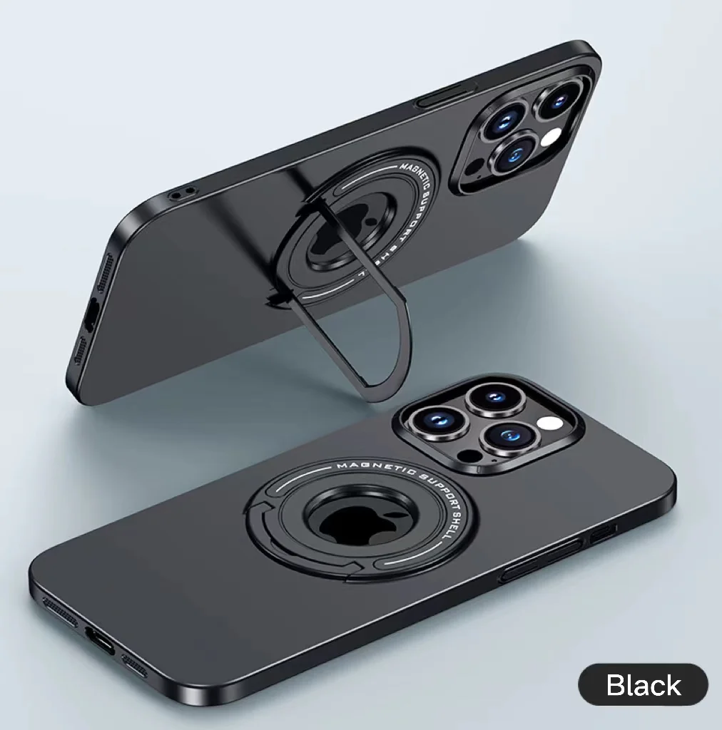 Suitable for iPhone 13/14 Series Magnetic Invisible Bracket Phone Case