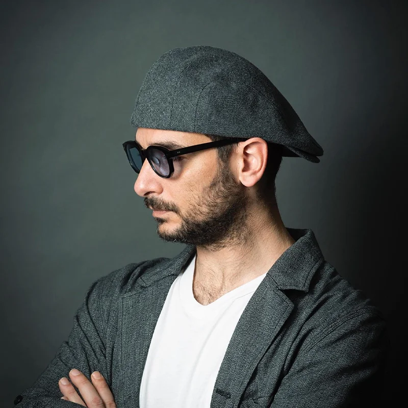 Vintage Flannel Jazzed Wool-blend Cap