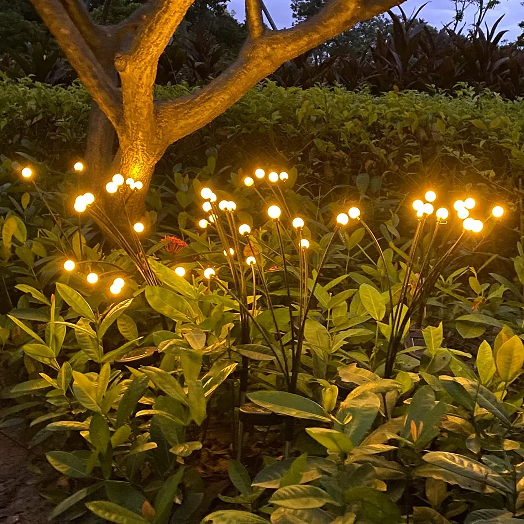 Today's Deals 50%OFF🎊Solar Powered Firefly Garden Light