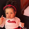 [New Black Girl]20'' African American Beautiful Jewel Realistic Reborn Baby Girl Mango with Black Hair - RBBI-Myrebornbabydoll&reg; Myrebornbabydoll&reg;