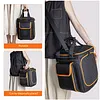 Speaker Bag for JBL Partybox Encore2 Essential Detachable Adjustable Strap Portable Travel Rugged Speaker Cover for Microphones Charger Cable and Accessories