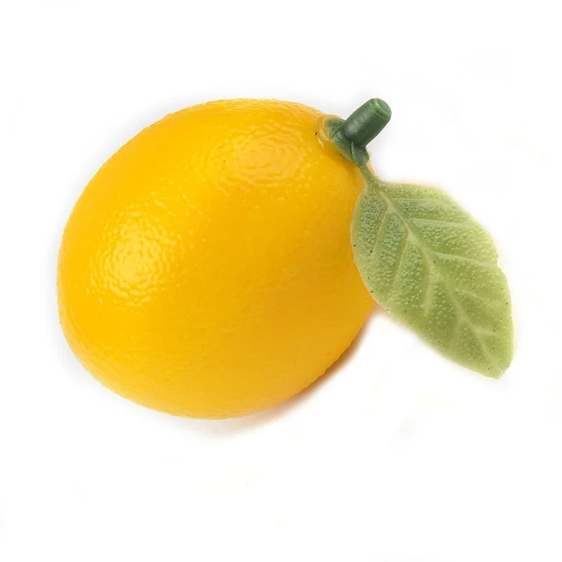 5/20/50pcs Artificial Lemon 5cm Foam Fruits For Wedding Party Decoration DIY Scrapbooking Craft Simulation Fruits Chrismas Gift