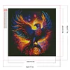 Diamond Painting-Round AB Drill Phoenix(45*45CM)