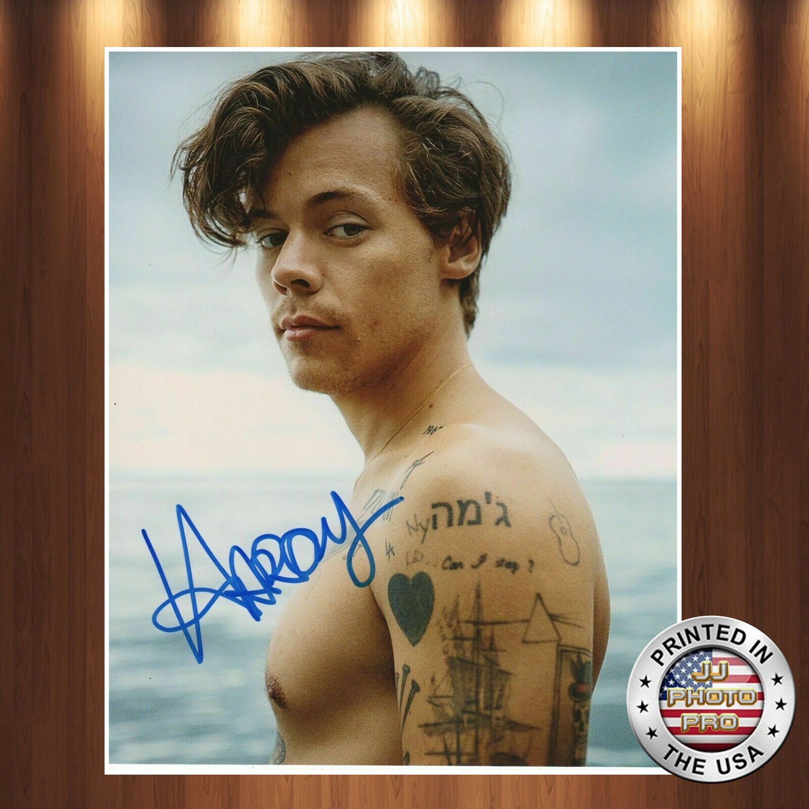 Harry Styles Autographed Signed 8x10 Photo Poster painting REPRINT