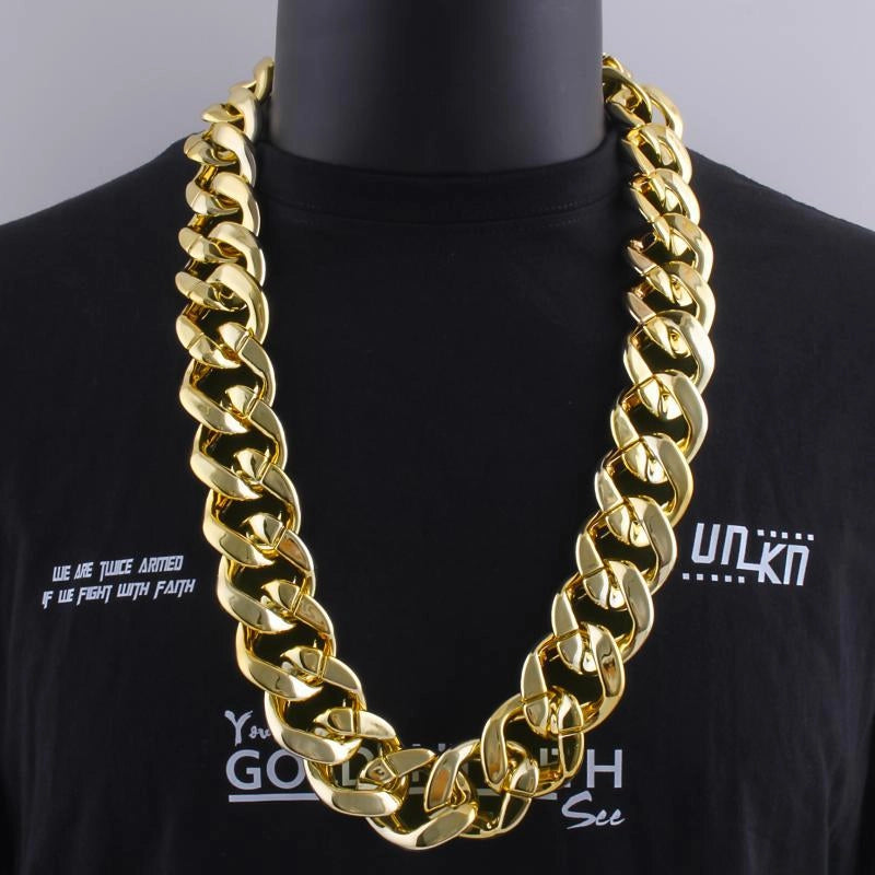 5 Pieces Exaggerated Solid Color Ccb Necklace