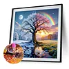 Diamond Painting -DIY Round Drill Tree(40x40cm)